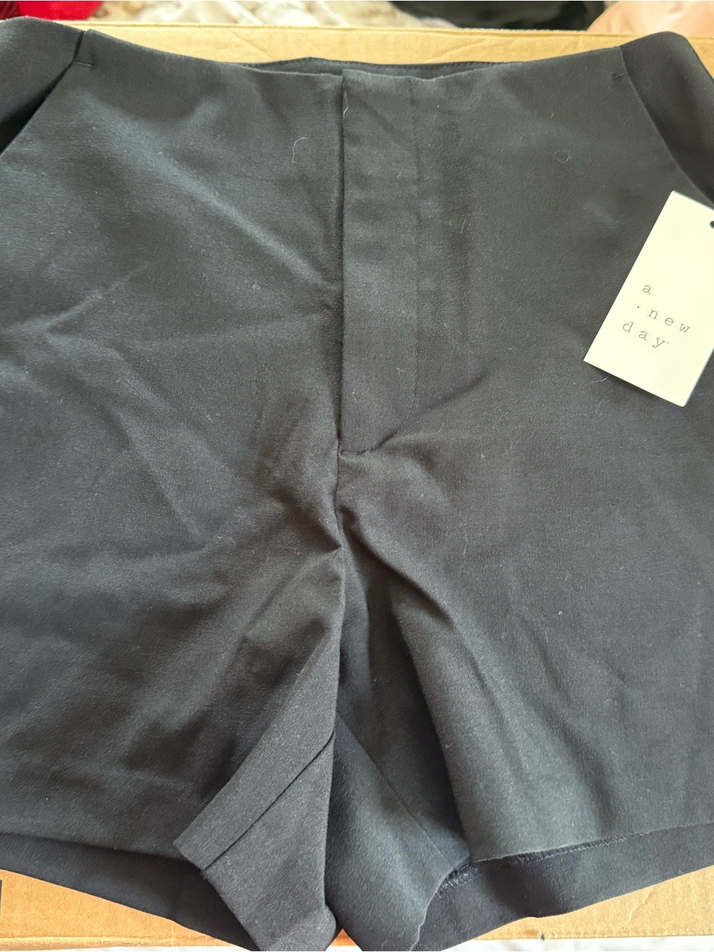 A New Day Women's Black High-Rise Shorts